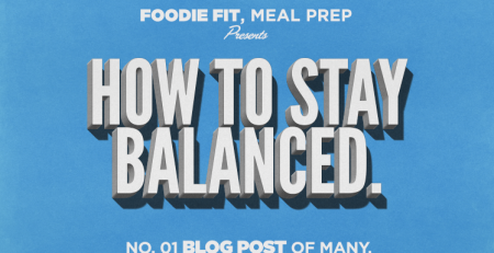 How To Stay Balanced